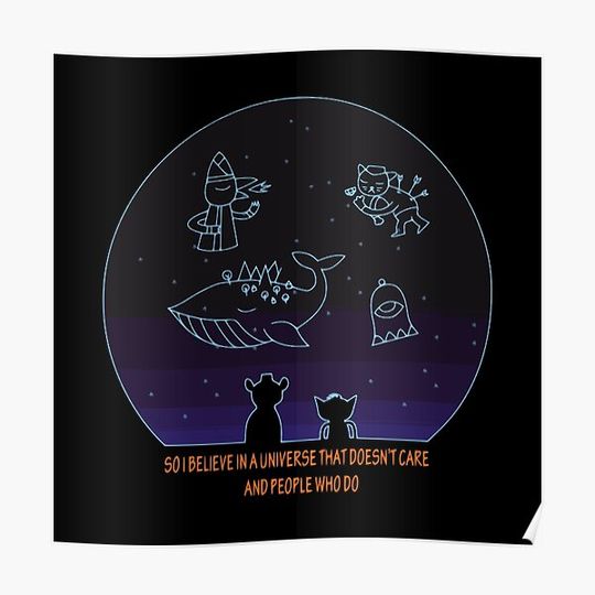 Discover Night in the Woods Amazing Quote - Mae Borowski Fanart Premium Matte Vertical Poster