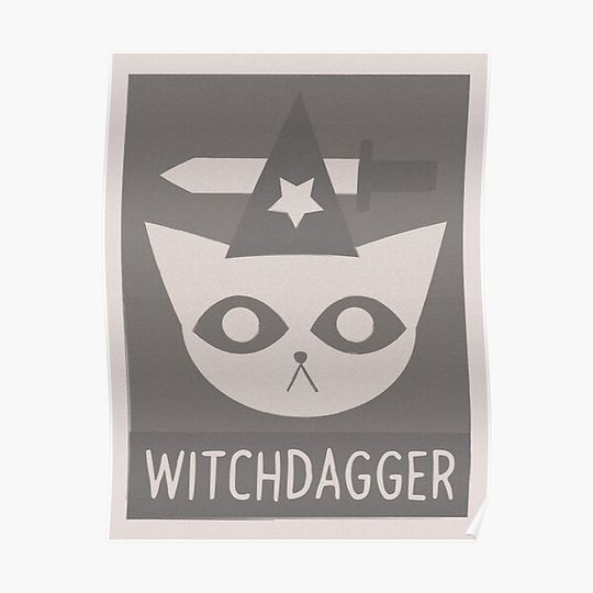 Discover "WITCHDAGGER" - Night in the Woods print Premium Matte Vertical Poster
