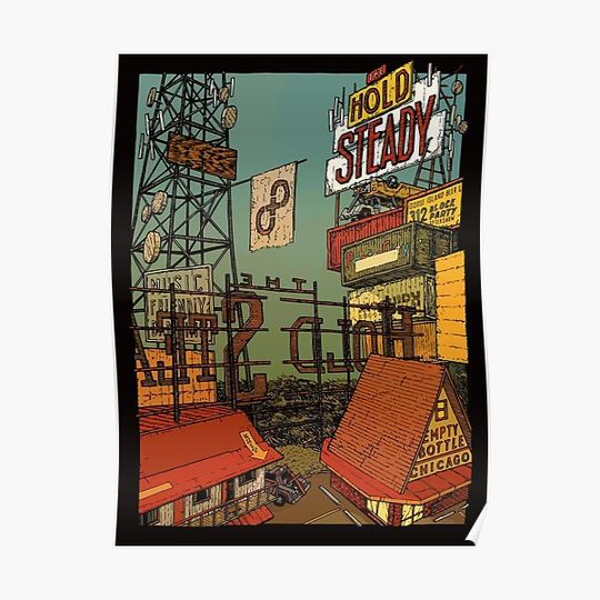 Discover Empty Bottle Premium Matte Vertical Poster
