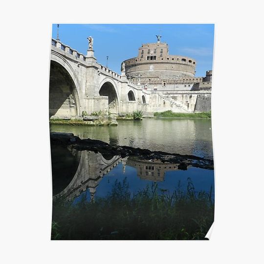 Discover Castel Sant'Angelo Premium Matte Vertical Poster