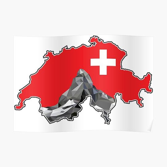 Discover Matterhorn in Switzerland Premium Matte Vertical Poster