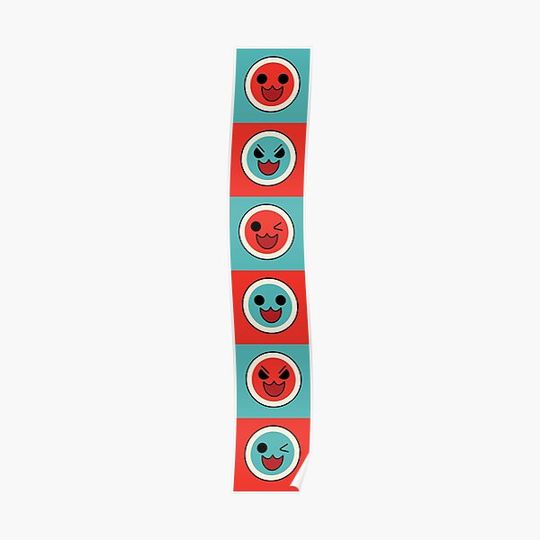 Discover Taiko No Tatsujin Drum Master Premium Matte Vertical Poster