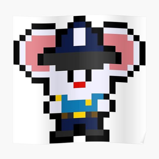 Discover Pixel Mappy Premium Matte Vertical Poster