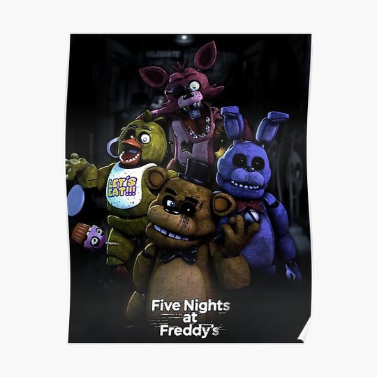 Discover Scarry Fnaf Characters Premium Matte Vertical Poster