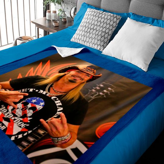 Discover Bret Michaels road dog Baby Blankets