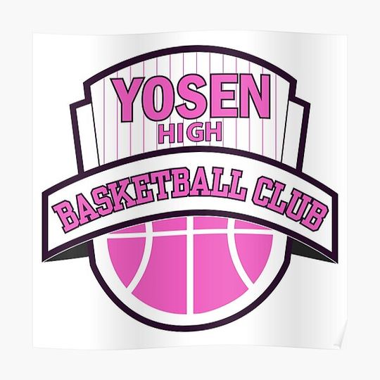 Discover Yosen Basketball Club Premium Matte Vertical Poster