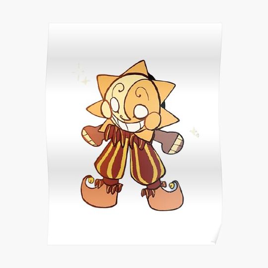 Discover fnaf security breach sun Premium Matte Vertical Poster