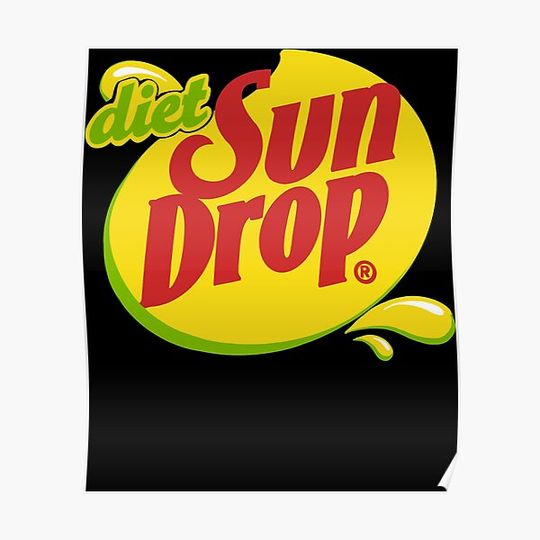 Discover Diet Sundrop For Fans Premium Matte Vertical Poster