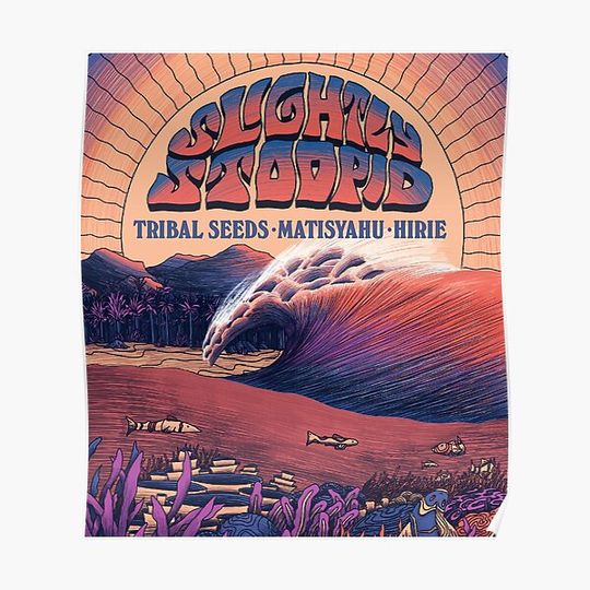 Discover stoopid vacation summer tour 2019 slightly musuhmu Premium Matte Vertical Poster
