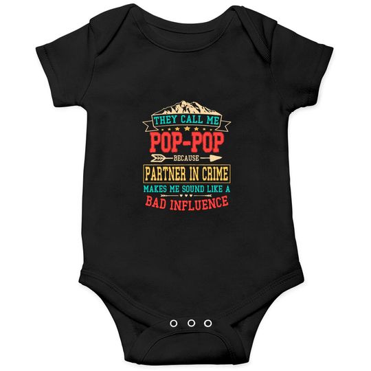 Discover Pop Pop Onesies - Fun and Playful Design