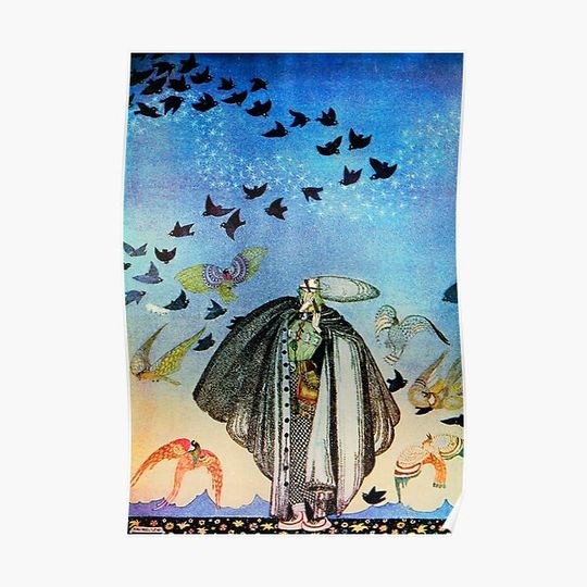 Discover Kay Nielsen East of the sun and west of the moon pl 25 Premium Matte Vertical Poster