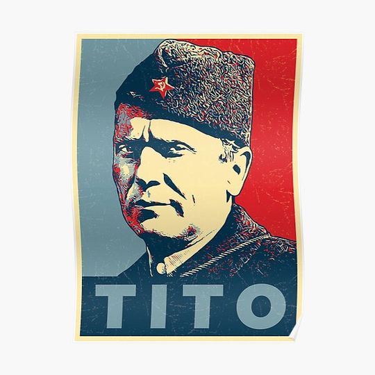 Discover Josip Broz Tito Premium Matte Vertical Poster