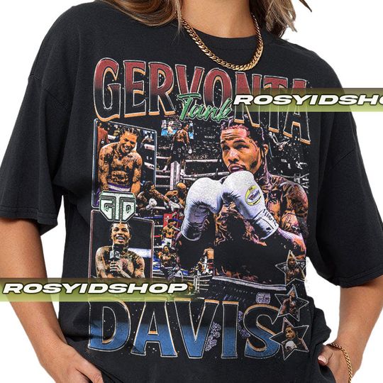 Discover Gervonta Davis Vintage T-Shirt, Tank Davis T-Shirt