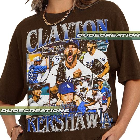 Discover Clayton Kershaw Vintage T-Shirt