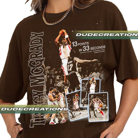 Discover Tracy McGrady Vintage T-Shirt