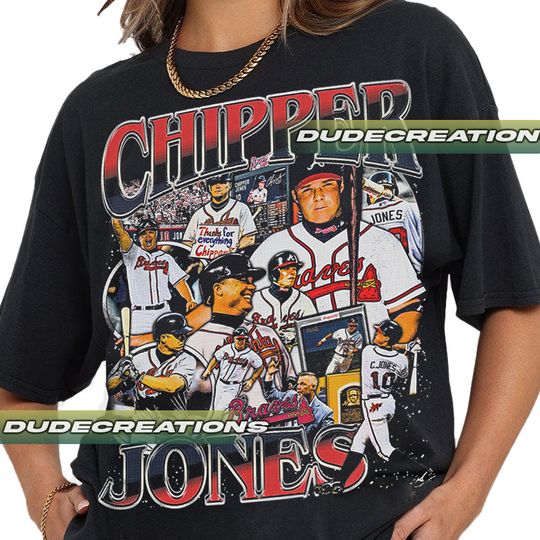 Discover Chipper Jones Vintage T-Shirt