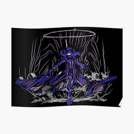 Discover The Eminence In Shadow Cid Kagenou Premium Matte Vertical Posters