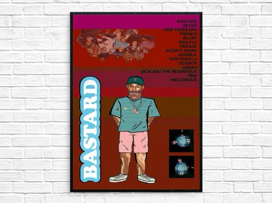 Discover Tyler The Creator - Bastard Album Poster