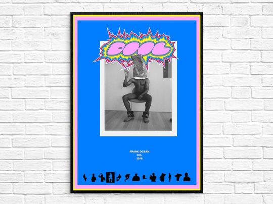 Discover Frank Ocean - DHL Single Poster