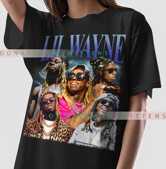 Discover Lil Wayne T Shirt, Vintage inspired 90's Rap T-Shirt Rap tees
