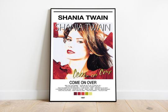 Discover Shania Twain - Come On Over - Album Poster
