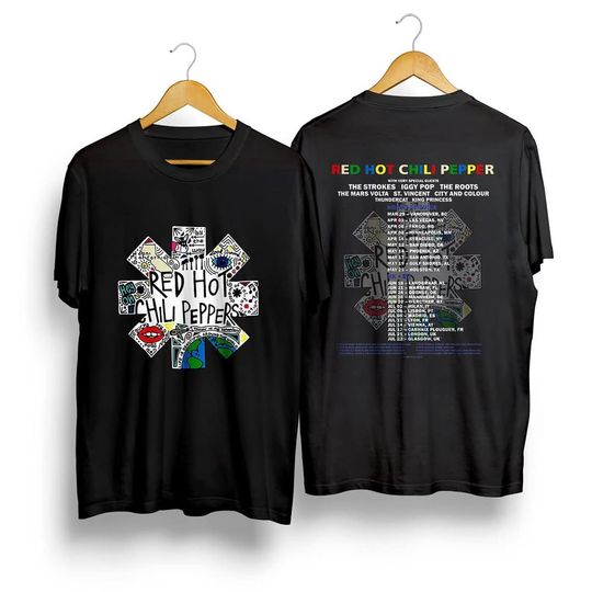 Discover Red Hot Chili Peppers Tour 2023 Shirt