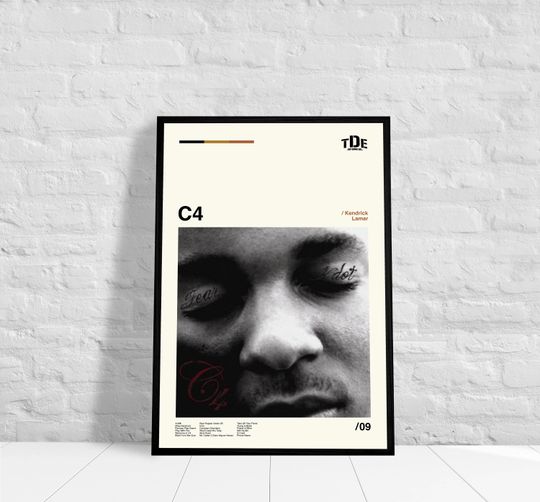 Discover Kendrick Lamar Music Poster