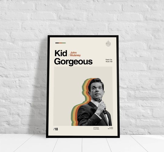 Discover JOHN MULANEY Poster Kid Gorgeous - Movie Poster, Vintage Poster