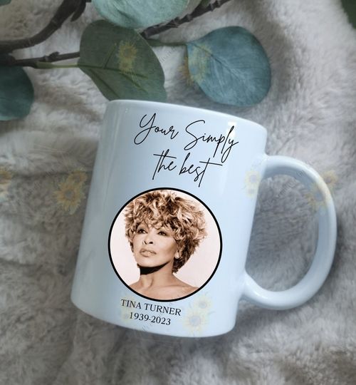 Discover Tina Turner Memorial Mug - Celebrating Her Legacy