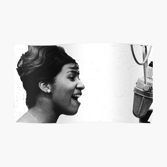 Discover Aretha Franklin Premium Matte Vertical Poster