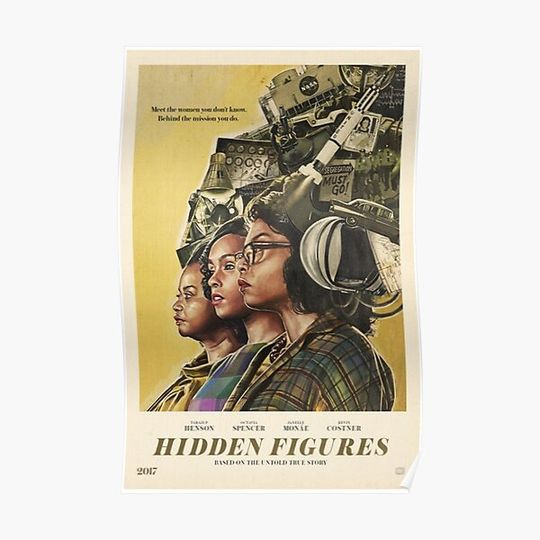 Discover Hidden Figures Premium Matte Vertical Poster