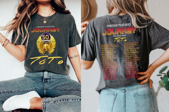 Discover Journey 2023 Freedom Tour Shirt