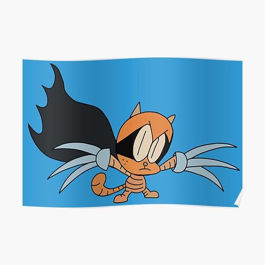 Discover Lil Petey Cat Kid Fan Art Premium Matte Vertical Poster
