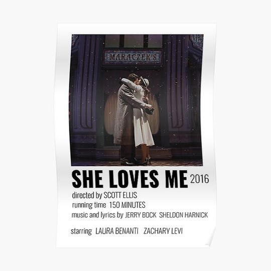 Discover She Loves Me Musical Poster Premium Matte Vertical Poster