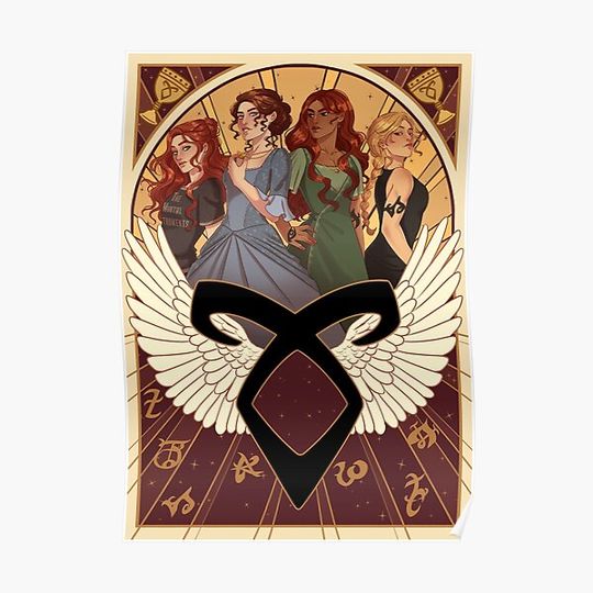 Discover The Shadowhunter Ladies Premium Matte Vertical Poster