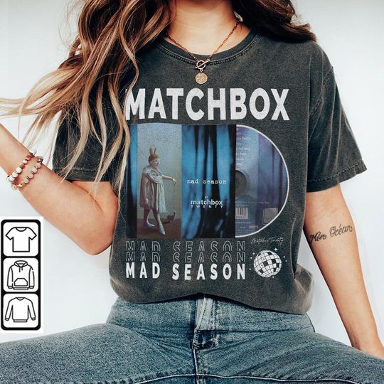 Discover Matchbox Twenty Music Shirt, Vintage Matchbox 20 Summer 2023 Tour Album