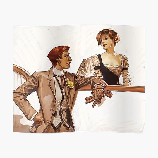 Discover Moicy/Leyendecker(1907 Arrow Collars and Cluett Shirts) Premium Matte Vertical Poster