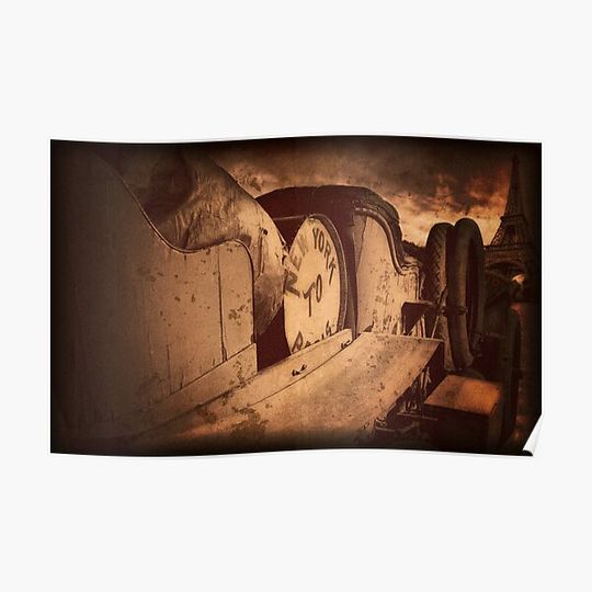 Discover 1907 Thomas Flyer Premium Matte Vertical Poster