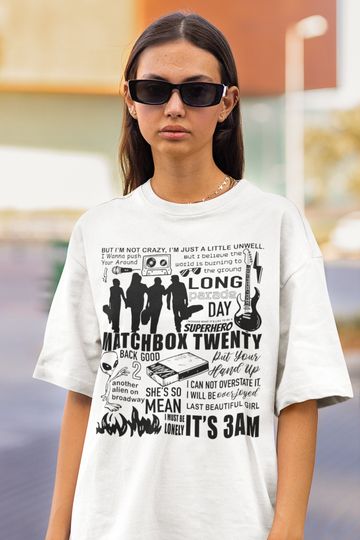 Discover Matchbox Twenty Summer 2023 Tour T-Shirt, Matchbox Twenty Band T-Shirt