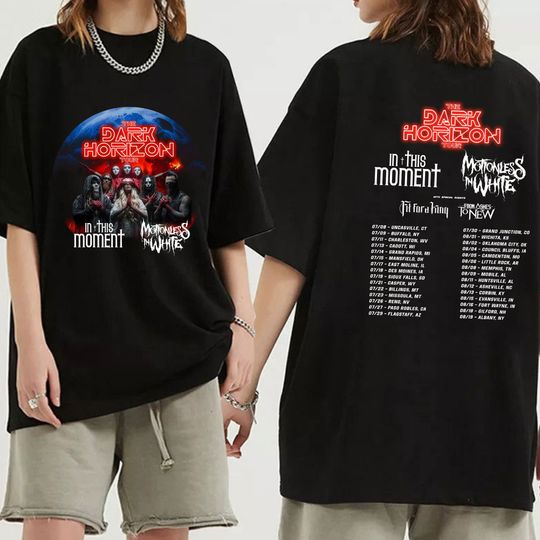 Discover Dark Horizon Co-Headline Tour Shirt - 2023 Music Event Tee
