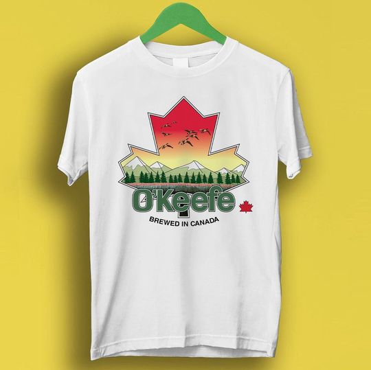 Discover O'Keefe Beer Super Cool Hipster Brewed in Canada T Shirt