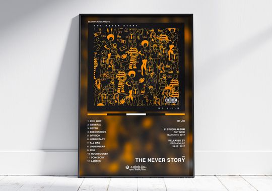 Discover JID The Never Story album poster