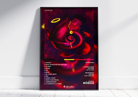 Discover Rounhaa Posters | Mbius album poster, Rap Album Cover Poster