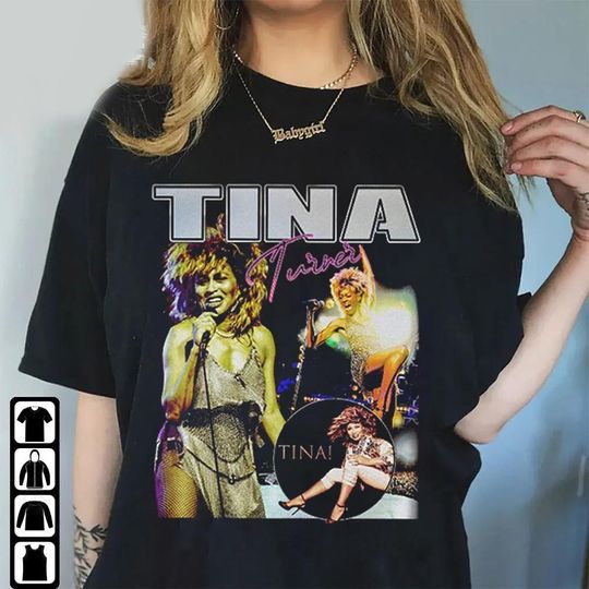 Discover Vintage Tina Turner Shirt, Rip Tina Turner 1939 - 2023 TShirt,