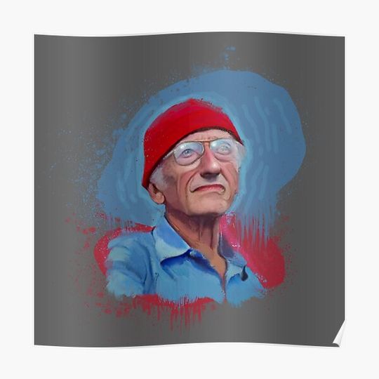 Discover Jacques Cousteau shirts Premium Matte Vertical Poster