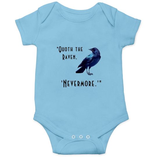 Discover "Quoth the Raven ..." Personalized Onesies