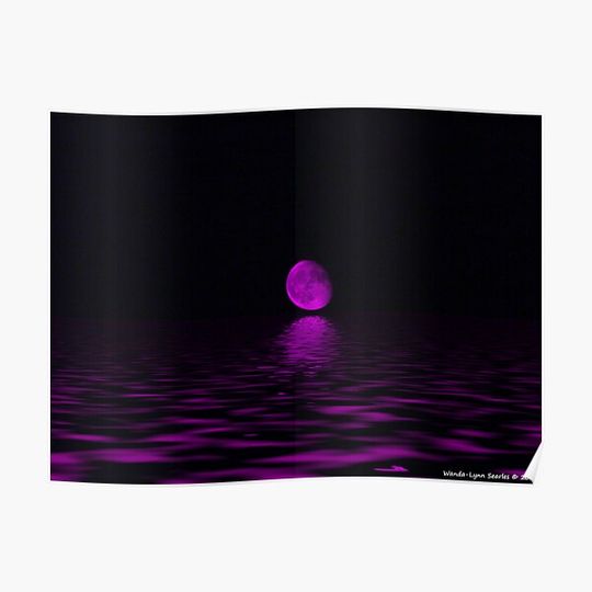 Discover ~Deep Purple~ Premium Matte Vertical Poster