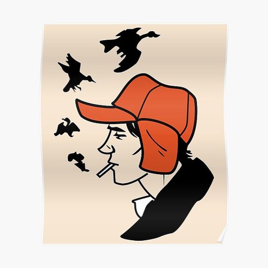 Discover Holden Caulfield - Design Classic Premium Matte Vertical Poster