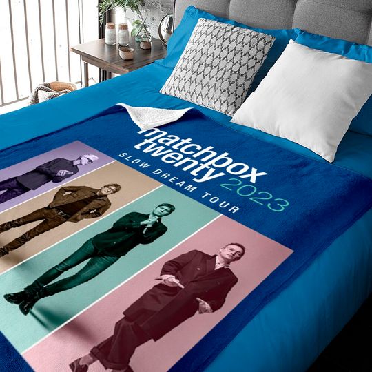 Discover Matchbox Twenty Tour 2023 Baby Blankets, Matchbox 20 Concert Baby Blankets