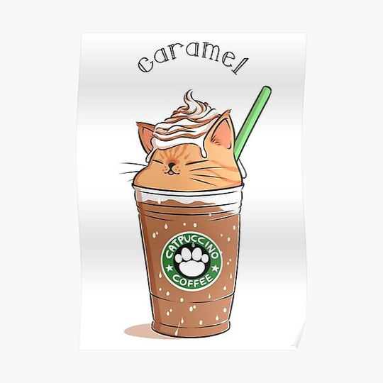 Discover A capuchin cat Premium Matte Vertical Poster